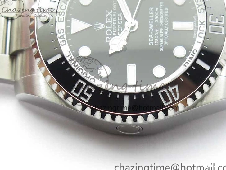 0107 Sea-Dweller DEEPSEA 116660 GMF 316L Steel Black Dial on SS Bracelet A UrbanChic 2959